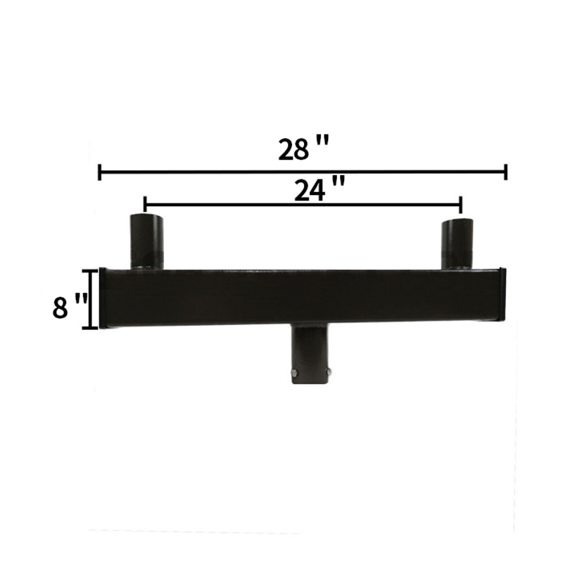 4″ Twin Square Vertical Tenon