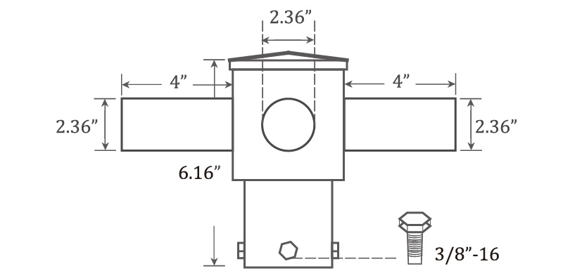 4″ 90° Quad Square Horizontal Tenon.jpg